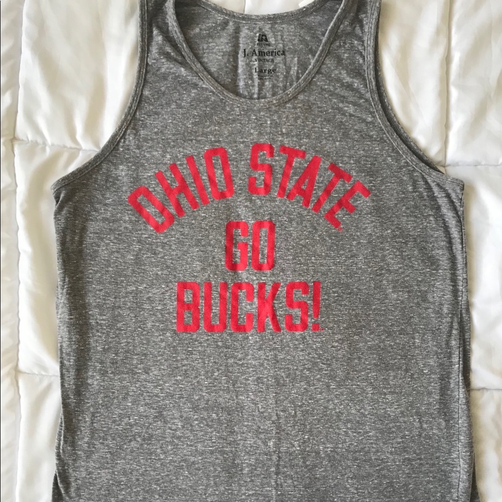 Ohio state buckeyes tank top